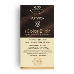 Apivita My Color Elixir Kit Βαφή Μαλλιών No 6.35 Ξανθό Σκούρο Μελί Μαονί